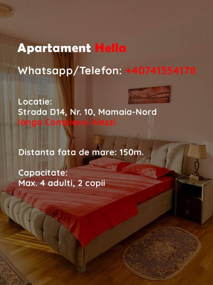 Hella Apartament Mamaia-Nord นาโวดาริ ภายนอก รูปภาพ